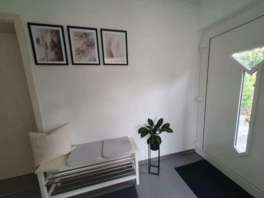 Ferienwohnung Panoramablick バート・メルゲントハイム エクステリア 写真